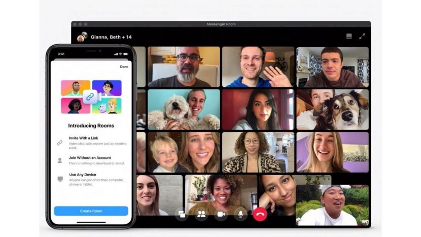 Facebook fait évoluer Messenger Rooms